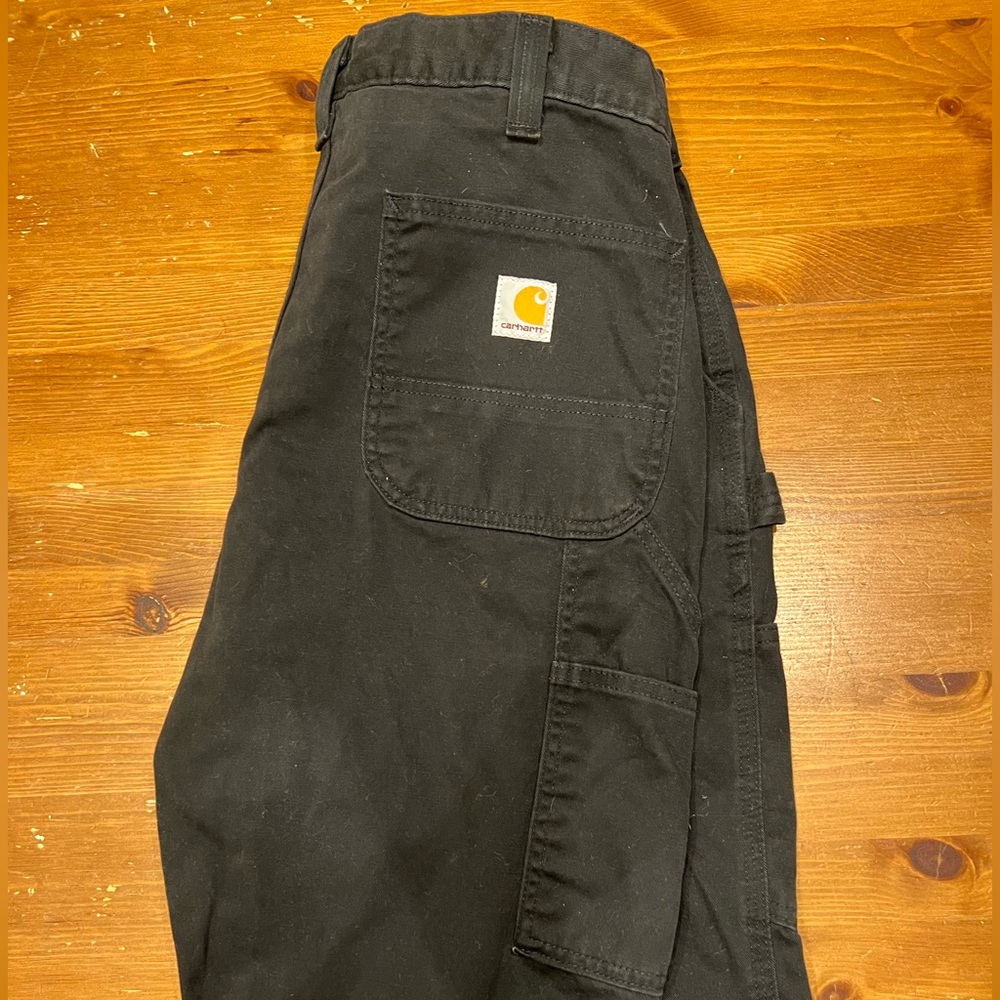 Carhartt black cargo pants